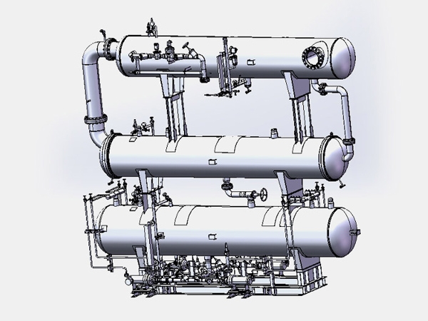 二氧化碳制冷系统冷凝撬块